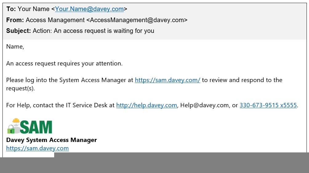 access request mail