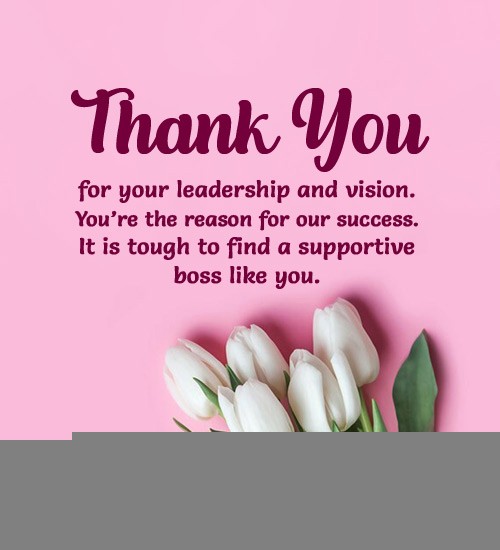 boss appreciation reply