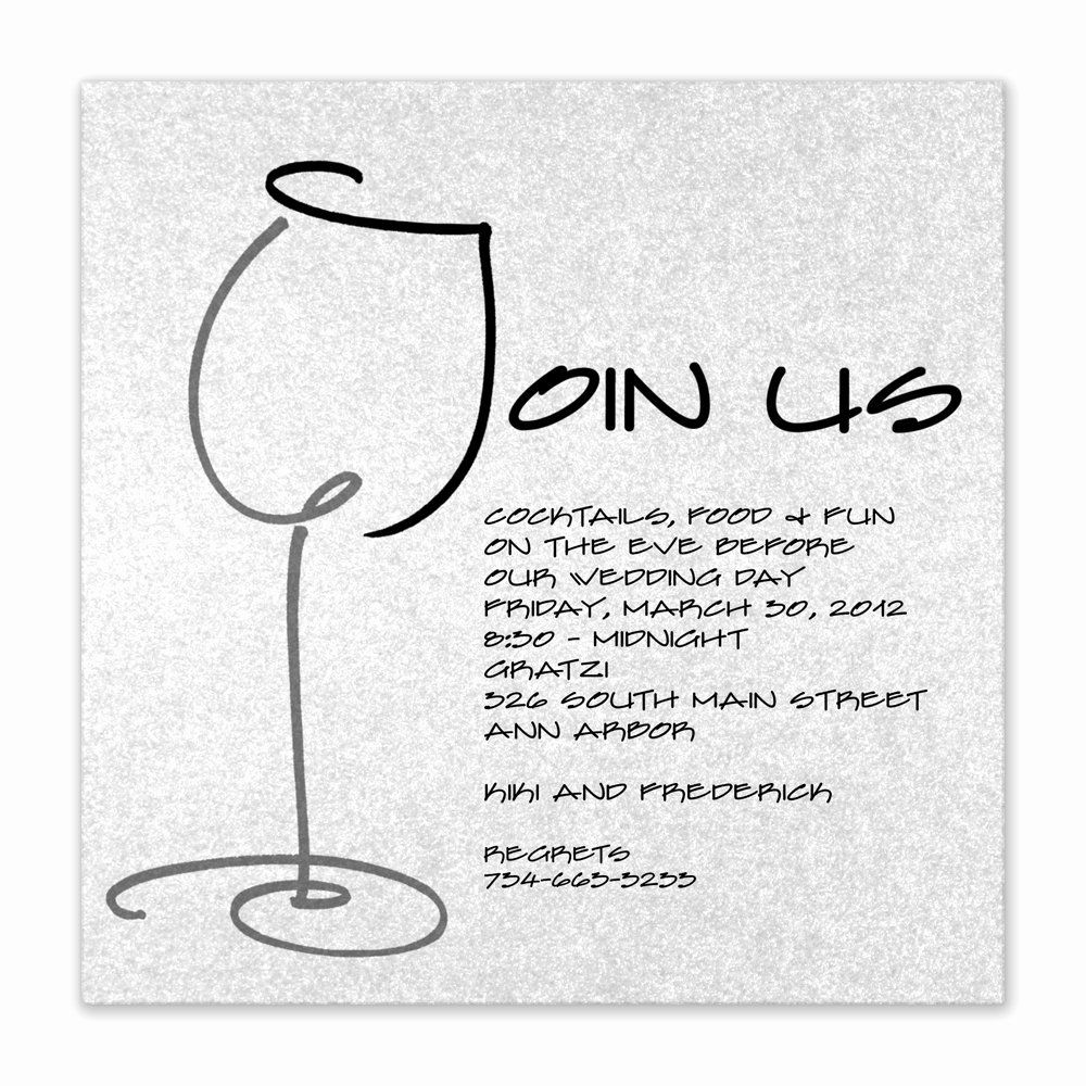 casual dinner invitation wording