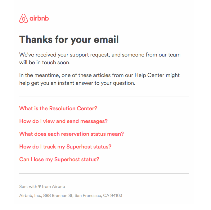 confirmation email reply sample