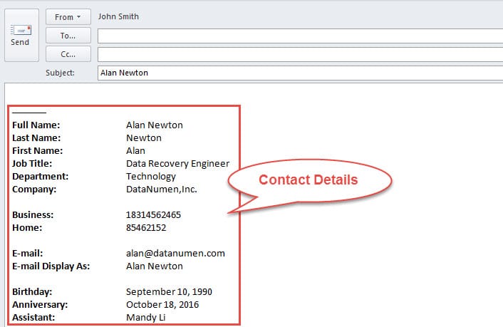 contact details email