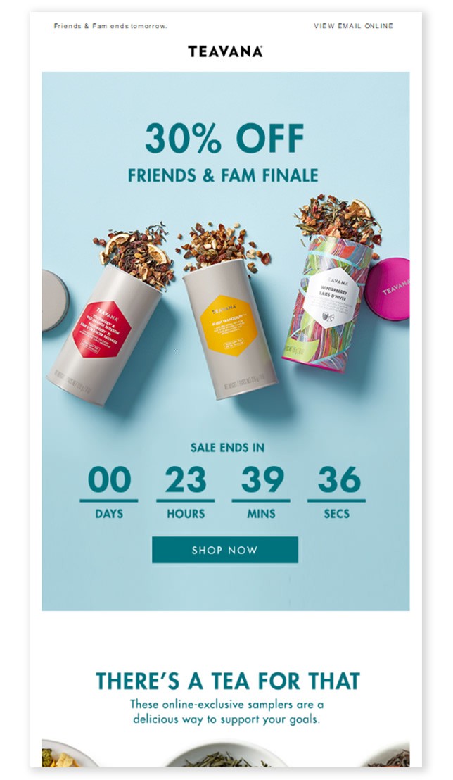 discount email examples