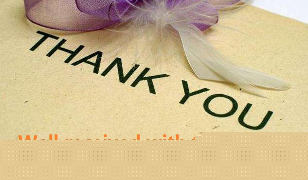 duly received with thanks.
