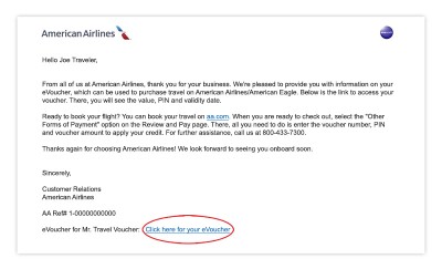 email address for american airlines refunds