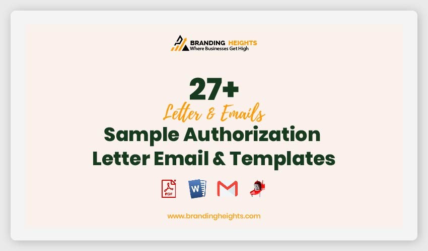 email for authorization letter