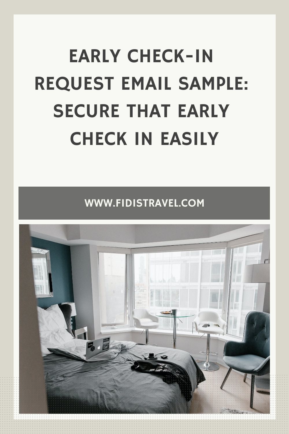 hotel early check in request email sample