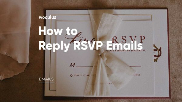 reply to rsvp email