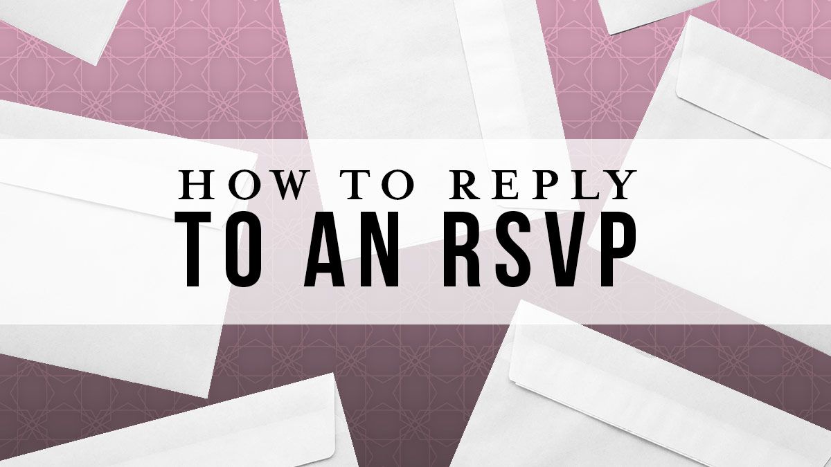 reply to rsvp