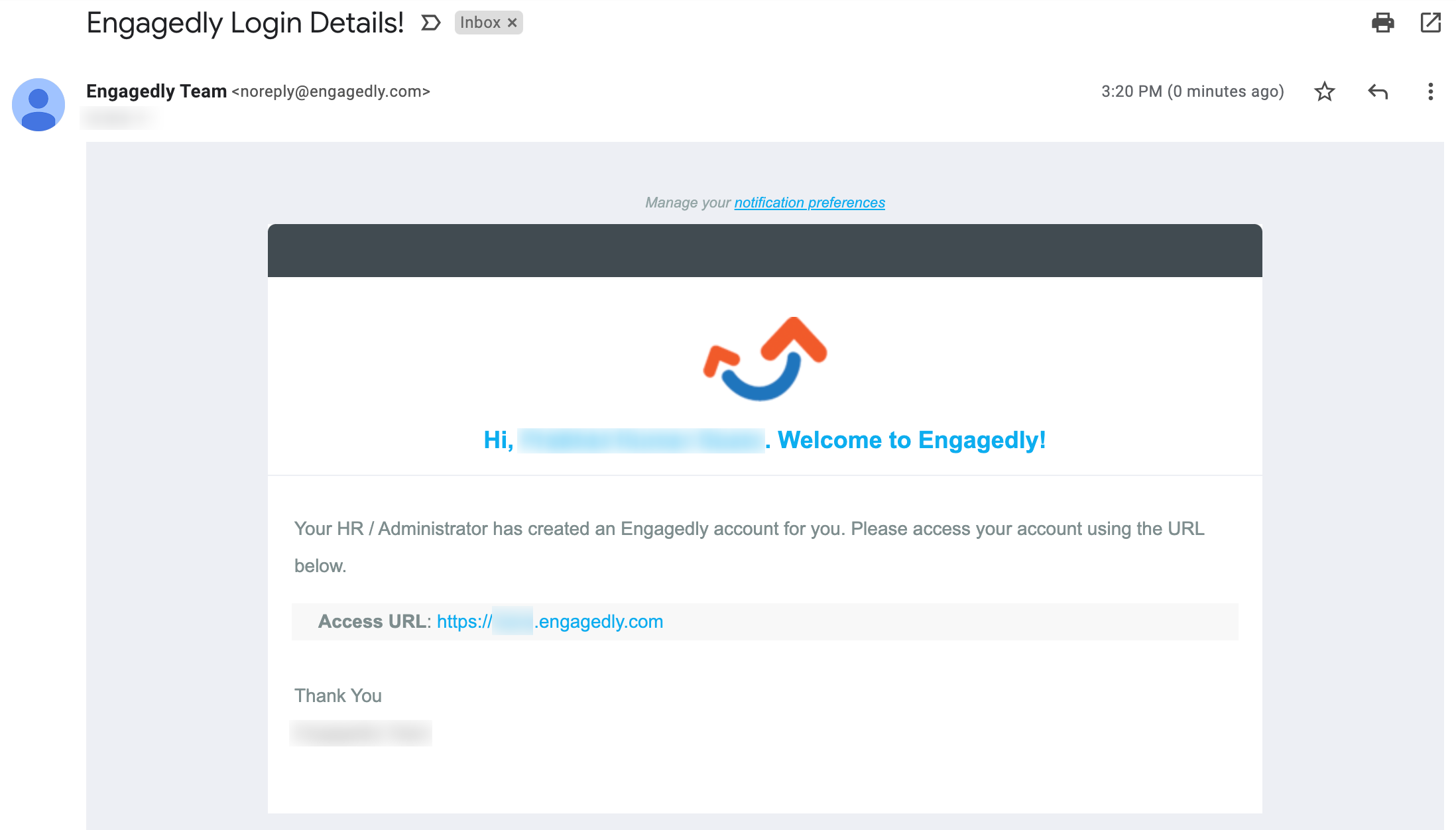 request for login credentials email sample